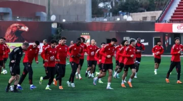 اللمسات الأخيرة.. الأهلي ينهي تدريباته استعداداً لمواجهة الجيش الملكي في دوري أبطال إفريقيا